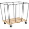 Global Industrial 12 Bushel, Blue Vinyl Basket Bulk Truck, Unassembled, 36L x 26W x 33-1/2H 800356BL - alternate 8